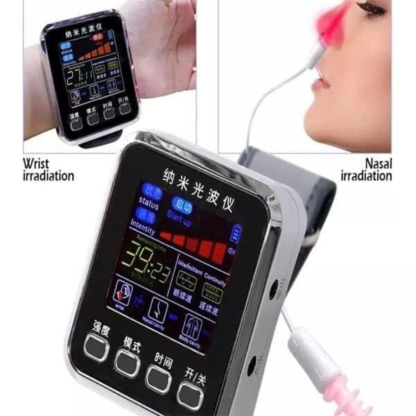 Aparelho de tratamento a LASER de Hipertensão , Diabetes, Obesidade, Sinozite, Colesterol, etc - Imagem 1